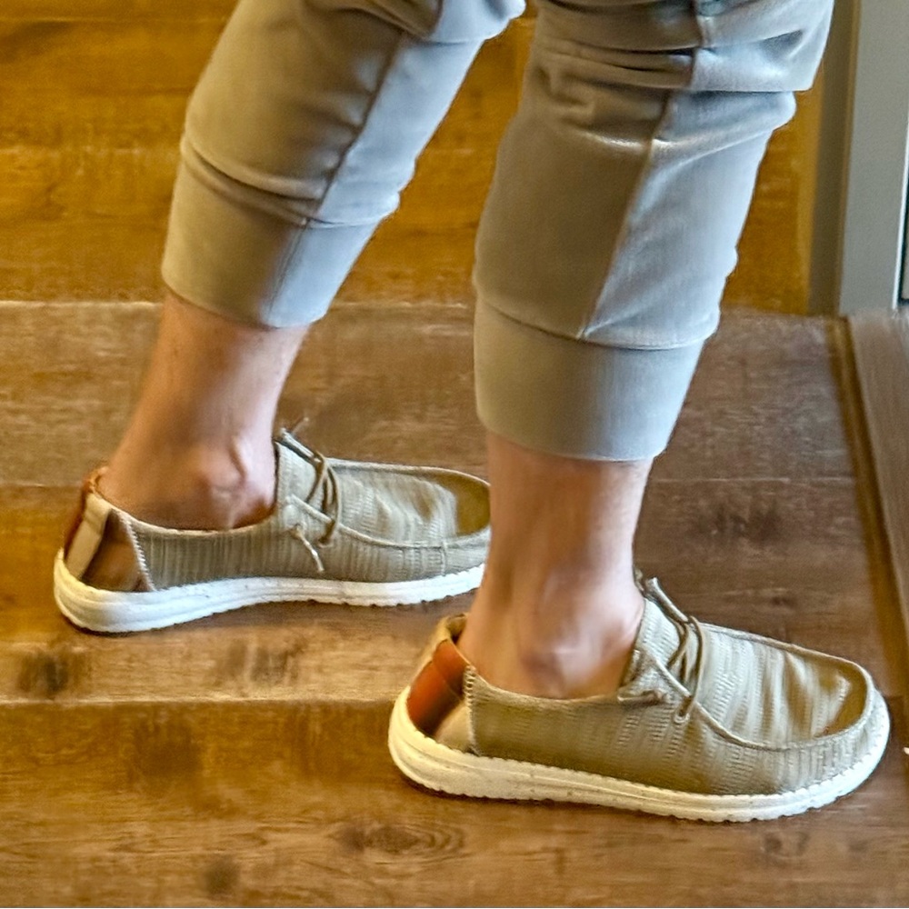 Hey Dude Tan Slip-On Sneakers SOLD OUT